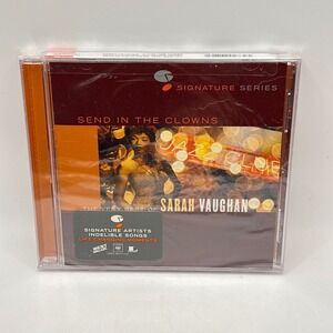 NEW! Sarah Vaughan Send In The Clowns The Very Best Of CD Signature 828768027325